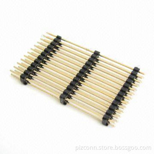 Pin Header with 0.8 to 2.54mm Pitch and DIP Type